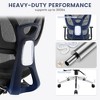 Office Chair, Ergonomic Desk Chair with Adjustable Lumbar Support, High Back Chair, for Home, Office, Study, Gaming, Black - 3 of 4