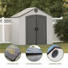 Lifetime 8 ft. x 5 ft. Outdoor Storage Shed (6418) - 3 of 4