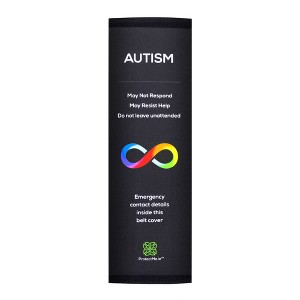 ProtectMe Medical Identification Car Seat Belt Cover Should Strap - Individual with Autism - 1 of 4