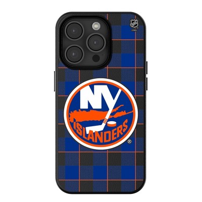 Keyscaper NHL Eastern Conference Teams Plaid MagSafe Compatible Cell Phone Case for Apple iPhone