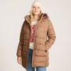 Lands' End Women's Max 600 Down Puffer Coat - 4 of 4
