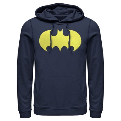 Men's Batman Logo Classic Wing Pull Over Hoodie