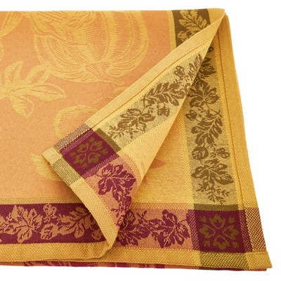 Thanksgiving Jacquard Cotton Blend Table Runner, 16" x 84"