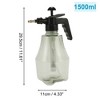 Unique Bargains Air Pressure Type Hair Spray Bottles 1500ml 1 Pc - 4 of 4
