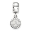 Black Bow Jewelry Sterling Silver Alabama Crimson Tide NCAA Bead Charm - 2 of 4