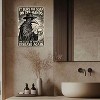 Lomsoe Plague Doctor "Wash Your Hands" Sign - 8x12 Inch Funny Gothic Bathroom Decor, Vintage Metal Tin Wall Art - 4 of 4