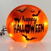 Stony Creek 6.25 In Halloween Lighted Round Glass Bats Cats Novelty Sculpture Lights - 2 of 2