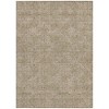 HomeRoots 3' X 5' Copper And Ivory Damask Washable Indoor Outdoor Area Rug - 4 of 4