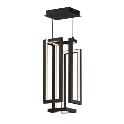 ET2 Lighting Penrose 1 - Light Pendant in  Black