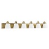 Livex Lighting Springfield 6 - Light Vanity in  Antique Brass - 3 of 4