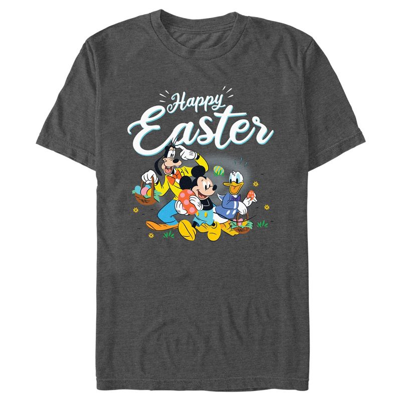 Men's Mickey & Friends Happy Easter Friends T-Shirt, 1 of 6