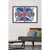 Trends International Def Leppard - Union Jack Framed Wall Poster Prints - 2 of 4