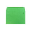 JAM Paper A9 Colored Invitation Envelopes 5.75 x 8.75 Green Recycled 98176 - image 2 of 2