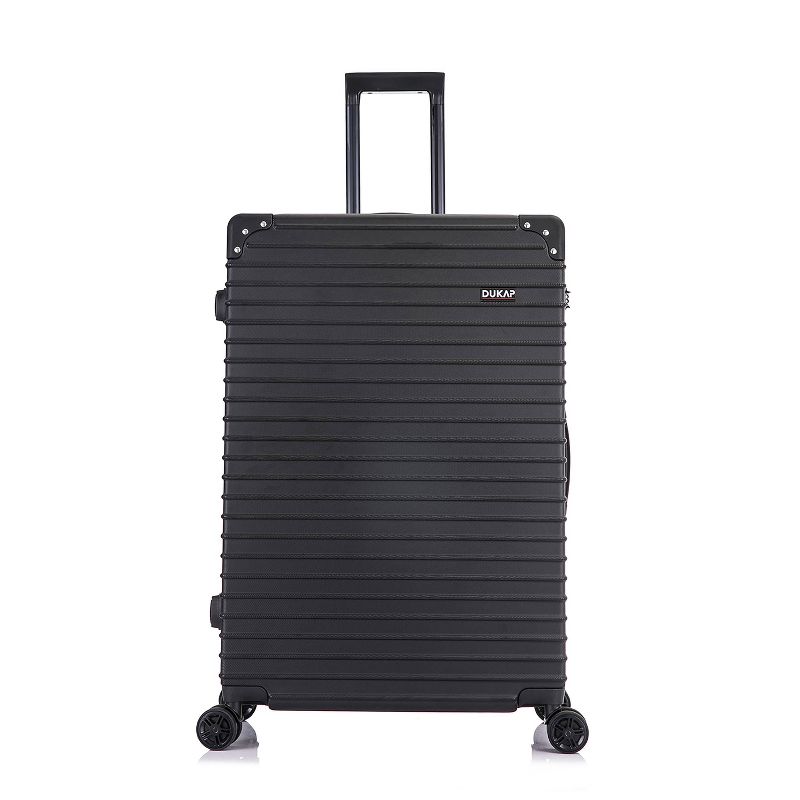 DUKAP Tour Lightweight Hardside Medium Checked Spinner Suitcase, 3 of 11