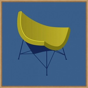 Amanti Art Mid Century Chair I by PI Gallerie Framed Canvas Wall Art - 1 of 4