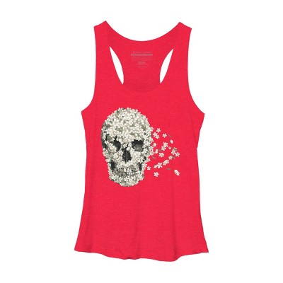 Women's Design By Humans A Beautiful Death By igo2cairo Racerback Tank Top