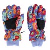 CTM Kids' Print Design Winter Ski Gloves by Wootie - 3 of 3