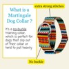 Country Brook Petz HossFit Jr Wide Martingale Dog Collar - Country and Western Collection - 4 of 4