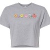 Women's - Spongebob Squarepants - Adorabob Lineup Cropped Graphic T-Shirt - 2 of 4