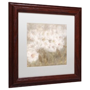 Trademark Fine Art -Li Bo 'Wild Flowers I' Matted Framed Art - 1 of 4