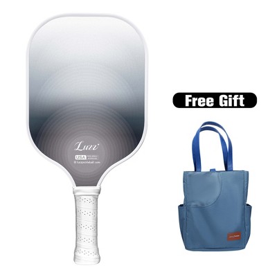 Luzz T700 Carbon Fiber Pickleball Paddle with Sandblasted Surface & Honeycomb Core Racket - Includes Free Versatile Tote Bag