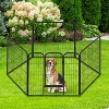 BestMassage Dog Playpen 24/32/40 Inch Heavy Duty Playpen Pen Dog Fence Dog Kennel with Doors Indoor Outdoor Pet Exercise Pen Puppy Playpen - 2 of 4