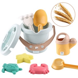 MyKids-USA Children Wheat Straw Thickened Seaside Beach Toy Sets - 1 of 4