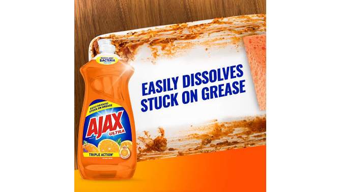 Ajax Orange Ultra Triple Action Liquid Dish Soap - 28 fl oz, 2 of 14, play video
