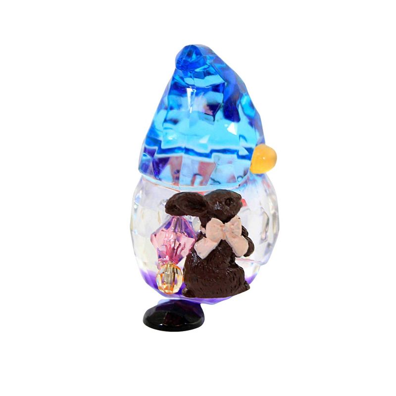 Crystal Expressions 2.25 In Pastel Easter Gnome Faceted Figurines, 2 of 4