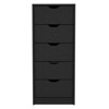 ALEXOUN 5 Drawer Chest, Wood Storage Dresser Cabinet - Modern Minimalist Design, Easy Assembly, Multi-Use Organizer for Bedroom,Office - 4 of 4