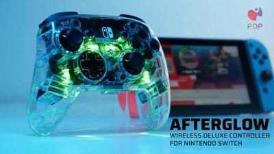 Nintendo Switch Afterglow Wireless Deluxe Controller : Target