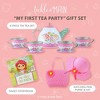 Tickle & Main My First Tea Party Gift Set, 12-Piece Set Includes Book, Tea Set, Hat, and Purse - 2 of 4