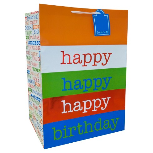 Happy Birthday Gift Bag - Spritz™ : Target