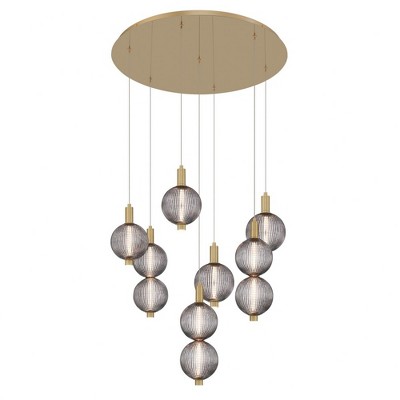 Eurofase Lighting Palmas 7 - Light Chandelier in  Gold