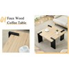 Kumasinova  31.5" / 39.3" On-Trend Coffee Table for Living Room,2-Tone Stylish Accent Center Table Cocaktail Table,MDF Frame,Easy to Clean - 3 of 4