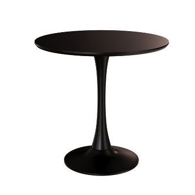 NicBex 31.5 Inch Round Dining Table,Modern Kitchen Table with MDF Tabletop for 2 to 4,Living Dining Room