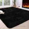 Luxurious Faux Fur Shag Rug – Thick, Soft, Non-Slip, Cozy Carpet for Home Decor, Nursery, and Living Room Tie-Dye - 4 of 4
