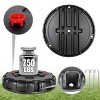 PLAYAPUT Portable Tetherball Complete Outdoor Game Set with Base, Ball, Pump, Cord & Stakes , Red - 2 of 4