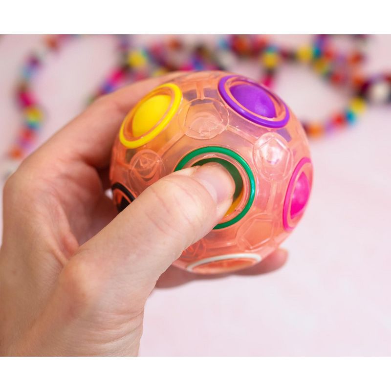 BOB Gift Magic Rainbow Puzzle Ball Plastic Fidget Toy, 5 of 8