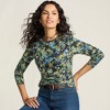 Lands' End Women's Plus Size Lightweight Jersey Skimming Long Sleeve Crew Neck T-shirt - 4 of 4