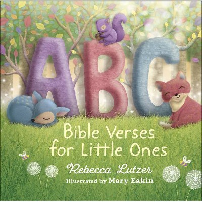 ABC Bible Verses for Little Ones - by  Rebecca Lutzer (Hardcover)