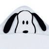 Lambs & Ivy Snoopy Baby/Infant Cotton Hooded Bath Towel - White - 2 of 4