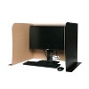 Flipside Products Computer Lab Privacy Screen, Small, 22" x 22.5" x 20", Pack of 12 - 2 of 3