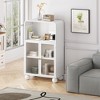 45.28" H Storage Cabinet, Freestanding Display Storage Cabinet for Bathroom, Living Room, Kitchen, Home Office - 2 of 4