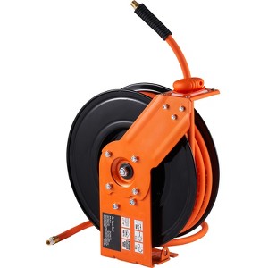 VEVOR Retractable Air Hose Reel, 3/8 IN x 50 FT Hybrid Air Hose Max 300PSI - 1 of 4