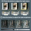 Medicine Cabinet with LED Mirror,Surface or Recessed Mount,Defogger,Memory Function,3-Color Lighting,USB&Outlet,Dimmer,Storage Shelf - 3 of 4