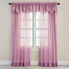 BrylaneHome BH Studio Sheer Voile Layered Valance - image 2 of 4