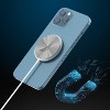 Nautica CH200 Wireless MagSafe Charger – Magnetic Snap-On Charging with Fast Power and Sleek, Slim Design - 2 of 4
