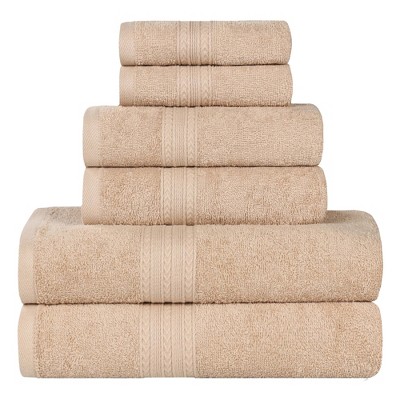 Eco-Friendly Sustainable Cotton Solid Lightweight Bathroom Set by Blue Nile Mills