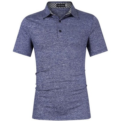 Golf Shirts for Men,Long Sleeve,Polo,Casual Collared T-Shirt,Stylish Quick Dry Polo Shirt